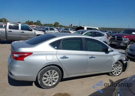2016 Nissan Sentra Fe+ S/S/Sl/Sr/Sv z USA, uszkodzony, nr VIN 3N1AB7AP2GY215417